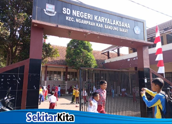 Sekolah Dasar Negeri (SDN) Karyalaksana, Desa Mekarsari, Kecamatan Ngamprah, KBB (foto: Abdul Kholilulloh)