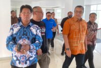 Wakil Ketua Umum DPP Partai Demokrat yang juga anggota DPR RI dari Dapil Jawa Barat II, Dede Yusuf Macan Effendi, kunjungi gedung DPRD KBB, Rabu 6 Agustus 2025, (foto: istimewa)