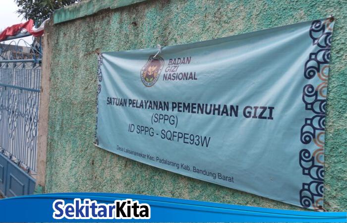 Badan Gizi Nasional Satuan Pelayanan Pemunahan Gizi (SPPG) ID SPPG-SQFPE93W, berlokasi di Jalan Sindangsari, Kampung Laksanamekar, RT03/RW05, Desa Laksanamekar, Kecamatan Padalarang KBB (foto: Abdul Kholilulloh/ Sekitarkita.id)