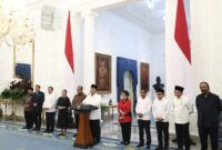 Presiden RI Prabowo Subianto dalam keterangan pers di Istana Merdeka, Minggu (31/8/2025). Foto: Seskab RI