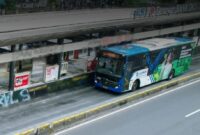 TransJakarta sudah mulai beroperasi dengan normal usai kericuhan di beberapa halte. (Instagram/pt_transjakarta)