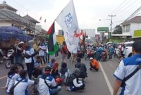 Ilustrasi demo buruh di Kabupaten Bandung Barat (foto: Abdul Kholilulloh)