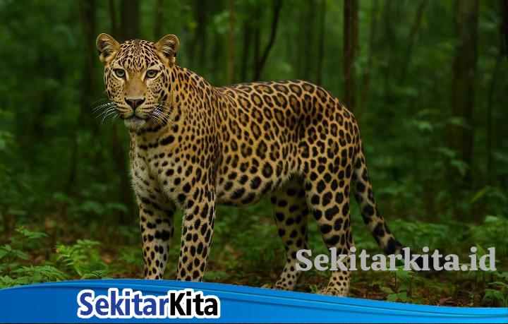 Ilustrasi Macan tutul (foto: Sekitarkita.id/ AI)