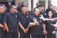 Ketua Forki KBB Asep Dedi Setiawan usai Pelantikan pengurus FORKI KBB periode 2025-2029 di Gedung Tangkuban Perahu, BBPMP Provinsi Jabar, Kecamatan Batujajar KBB, Sabtu (13/9/2025). Foto: Abdul Kholilulloh 