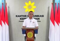 Kepala Kantor Komunikasi Kepresidenan (PCO) Hasan Nasbi memberi penjelasan tentang penayangan video Presiden Prabowo di bioskop. (Tangkapan layar YouTube Kantor Komunikasi Kepresidenan)