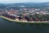 kawasan Situ Ciburuy, Desa Ciburuy, Kecamatan Padalarang, Kabupaten Bandung Barat (KBB), foto: tangkapan layar video drone tim sekitarkita.id/hen-hen