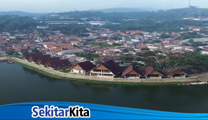 kawasan Situ Ciburuy, Desa Ciburuy, Kecamatan Padalarang, Kabupaten Bandung Barat (KBB), foto: tangkapan layar video drone tim sekitarkita.id/hen-hen