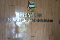 Kantor Disnaker Kabupaten Bandung Barat (foto: Abdul Kholilulloh)
