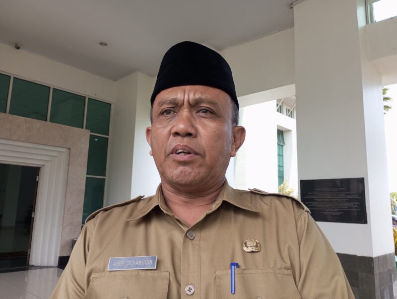 Pelaksana Tugas (Plt) Kepala Pelaksana Badan Penanggulangan Bencana Daerah (BPBD) Kabupaten Bandung Barat (KBB), Asep Sehabudin, (foto; Abdul Kholilulloh)