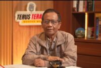 Mahfud MD, mantan Menteri Koordinator Bidang Politik, Hukum, dan Keamanan (Menko Polhukam) , foto: YouTube Mahfud MD