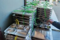Food Tray MBG/ Ompreng Stainless (dok. Sekitarkita.id/ Abdul Kholilulloh)