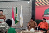 Pimpinan Cabang Gerakan Pemuda Ansor Kabupaten Bandung Barat (PC GP Ansor KBB) bekerja sama dengan Badan Penanggulangan Bencana Daerah (BPBD) Bandung Barat menggelar Lokakarya Santri Siaga Bencana pada Senin, 20 Oktober 2025. Foto: Abdul Kholilulloh