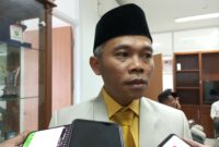 Wakil Ketua DPRD KBB sekaligus Ketua DPD Partai Golkar KBB, Dadan Supardan (foto: Abdul Kholilulloh)
