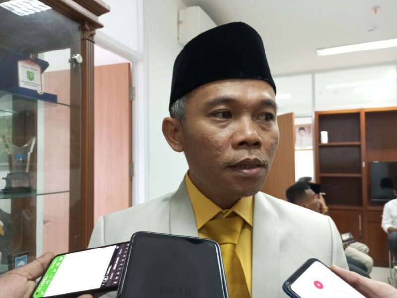 Wakil Ketua DPRD KBB sekaligus Ketua DPD Partai Golkar KBB, Dadan Supardan (foto: Abdul Kholilulloh)