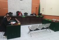 Suasana Sidang praperadilan yang diajukan Wakil Wali Kota Bandung, Erwin (foto: istimewa)