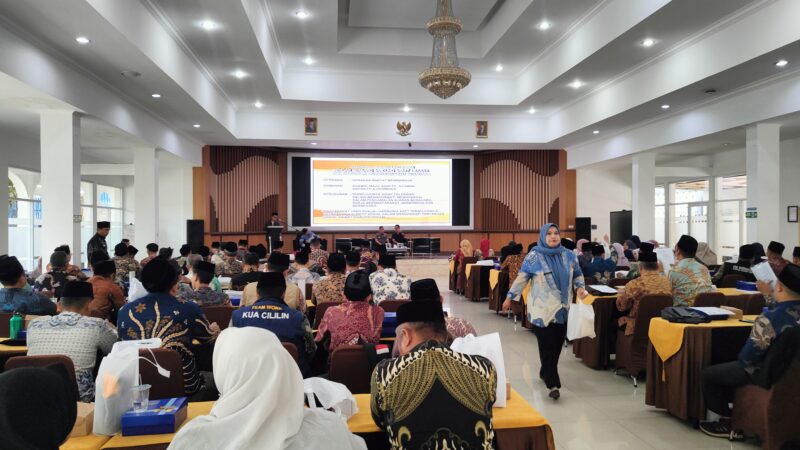 Bakesbangpol KBB gelar bimtek di Balai Besar Penjaminan Mutu Pendidikan (BBPMP) Provinsi Jawa Barat, Kecamatan Batujajar, Kamis (18/12/2025). Foto: Abdul Kholilulloh 