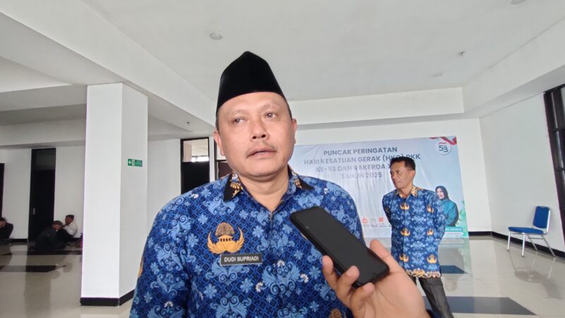 Kepala Dinas Pemberdayaan Masyarakat dan Desa (DPMD) Kabupaten Bandung Barat (KBB), Dudi Supriyadi (foto: Abdul Kholilulloh)