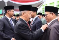 Wakil Bupati Bandung Barat, Asep Ismail, mewakili Bupati Bandung Barat Jeje Richie Ismail, menghadiri Peringatan Hari Amal Bakti (HAB) ke-80 Kementerian Agama tingkat Kabupaten Bandung Barat (KBB) Tahun 2026 (foto: Prokompim KBB)