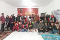 Kegiatan reses DPRD Kabupaten Bandung Barat yang digelar Deni Setiawan di Padalarang menuai sorotan publik karena diduga bercampur dengan agenda internal partai politik (foto: istimewa)