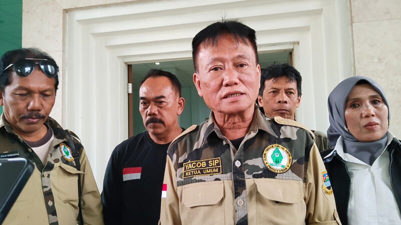 Ketua Paguyuban Pejuang Peduli Pembangunan Kabupaten Bandung Barat (P4KBB), Yacob Anwar Leuwi (foto: istimewa: Abdul Kholilulloh