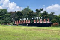 Kompleks perkantoran Pemda Bandung Barat (foto: Abdul Kholilulloh)