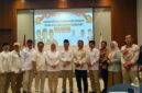Wakil Bupati Asep Ismail dan Ketua DPC Partai Gerindra KBB, Pipih Supriyadi beserta jajaran terima kunjungan roadshow KPU dan Kesbangpol KBB dalam rangka sosialisasi awal verifikasi partai politik menuju Pemilu 2029 (foto: istimewa)