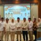 Wakil Bupati Asep Ismail dan Ketua DPC Partai Gerindra KBB, Pipih Supriyadi beserta jajaran terima kunjungan roadshow KPU dan Kesbangpol KBB dalam rangka sosialisasi awal verifikasi partai politik menuju Pemilu 2029 (foto: istimewa)