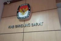 Kantor Komisi Pemilihan Umum (KPU) Kabupaten Bandung Barat (foto: dok. Sekitarkita.id/ Abdul Kholilulloh )