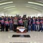 Forkopimda KBB peringati hari buruh bersama koalisi enam serikat buruh Bandung Barat (foto: Abdul Kholilulloh) 
