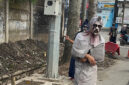 Ilustrasi pocong jadi jadian (foto: Abdul Kholilulloh)