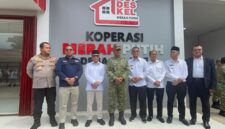 Pangdam III/Siliwangi Kosasih saat konfrensi pers usai peluncuran KDKMP serentak oleh Presiden Prabowo Subianto (foto: Abdul Kholilulloh)