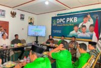 Kunjungan Roadshow KPU dan Kesbangpol Kabupaten Bandung Barat terkait sosialisasi penambahan dapil (daerah pemilihan) di Kantor DPC PKB Kabupaten Bandung Barat, Kamis (4/6/2026).