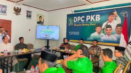 Kunjungan Roadshow KPU dan Kesbangpol Kabupaten Bandung Barat terkait sosialisasi penambahan dapil (daerah pemilihan) di Kantor DPC PKB Kabupaten Bandung Barat, Kamis (4/6/2026).