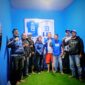 Jelang pengukuhan jajaran pengurus BOMBER KBB swafoto bersama pengurus BOMBER pusat usai rapat konsolidasi (foto: Abdul Kholilulloh)
