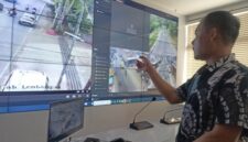 Ruangan operator CCTV ATCS milik Dishub Bandung Barat (foto: Abdul Kholilulloh)