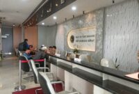 Kantor BPN KBB terletak di jalan Padalarang, Desa Ciburuy, Kecamatan Padalarang (foto: Abdul Kholilulloh)