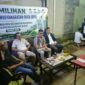 Deri Tri Sumpeno (tengah) terpilih Anggota BPD Dusun 02 Desa Margajaya, Ngamprah KBB. (foto: Abdul Kholilulloh)