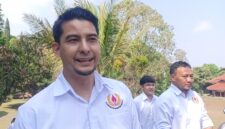 Ketua Viking Persib Club, Tobias Ginanjar Sayidina, yang juga menjabat sebagai Ketua KONI KBB (foto: Abdul Kholilulloh)