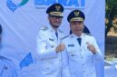 Bupati Bandung Barat, Jeje Ritchie Ismail, didampingi Wakil Bupati Bandung Barat Asep Ismail (foto: Abdul Kholilulloh)