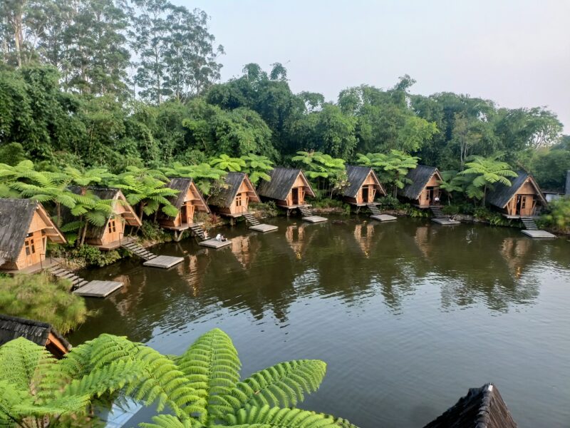 Siap sambut libur sekolah 2026, Wisata Dusun Bambu di Jalan Kolonel Masturi KM 11, Kertawangi, Kecamatan Cisarua KBB hadirkan pertunjukan menarik (foto: Abdul Kholilulloh)