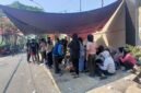 Aksi unjuk rasa yang berlangsung di depan perusahaan di Kampung Cibacang RT 01 RW 04, Desa Cipeundeuy, Kecamatan Padalarang, Kabupaten Bandung Barat, Selasa (30/6/2026). Foto: Abdul Kholilulloh 