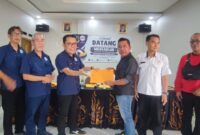 Pemuda asal Desa Pasirlangu, Kecamatan Cisarua, Wahyudin, sebagai Ketua Umum PBVSI Kabupaten Bandung Barat periode terbaru secara aklamasi, Rabu (1/7/2026). Foto: Abdul Kholilulloh 