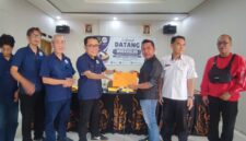 Pemuda asal Desa Pasirlangu, Kecamatan Cisarua, Wahyudin, sebagai Ketua Umum PBVSI Kabupaten Bandung Barat periode terbaru secara aklamasi, Rabu (1/7/2026). Foto: Abdul Kholilulloh