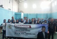 Anggota Komisi IV DPRD Kabupaten Bandung Barat (KBB) dari Fraksi Partai Demokrat, DR. H. RM. Imam I. Tunggara, M.Pd., melaksanakan P3D di Desa Cangkorah, Kecamatan Batujajar (foto: Abdul Kholilulloh)