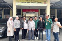 LBH Ansor Bandung Barat kawal kasus dugaan pemerasan pengrajin kayu di Mapolres Cimahi (foto: LBH Ansor Bandung Barat)