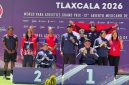 Jaenal Aripin, atlet asal Kabupaten Bandung Barat (KBB), Jawa Barat, ia sukses mengharumkan nama Indonesia dan daerah asalnya setelah meraih tiga medali pada ajang TLAXCALA 2026 World Para Athletics Grand Prix edisi ke-12 yang digelar di Tlaxcala, Meksiko (foto: dok. NPCI KBB)
