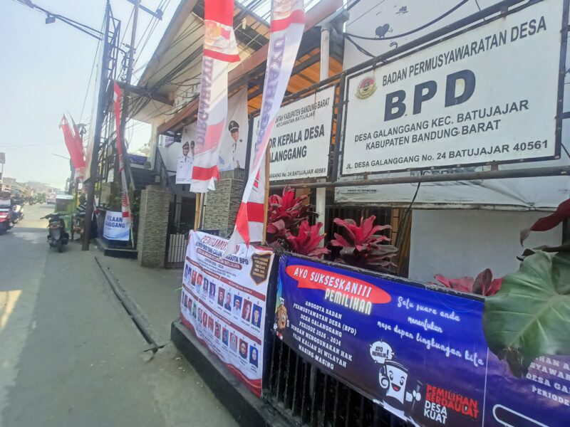 Proses pemilihan anggota Badan Permusyawaratan Desa (BPD) di Desa Galanggang, Kecamatan Batujajar, Kabupaten Bandung Barat (KBB) menuai sorotan. Foto: Abdul Kholilulloh 