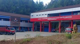 Kantor Damkar Bandung Barat, kompleks Perkantoran Pemkab Bandung Barat (foto: Abdul Kholilulloh)