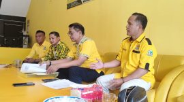 Jumpa Pers Panitia OC Golkar untuk pemilihan ketua DPD baru 
