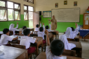 Ilustrasi kegiatan belajar mengajar siswa (foto: desain Abdul Kholilulloh)